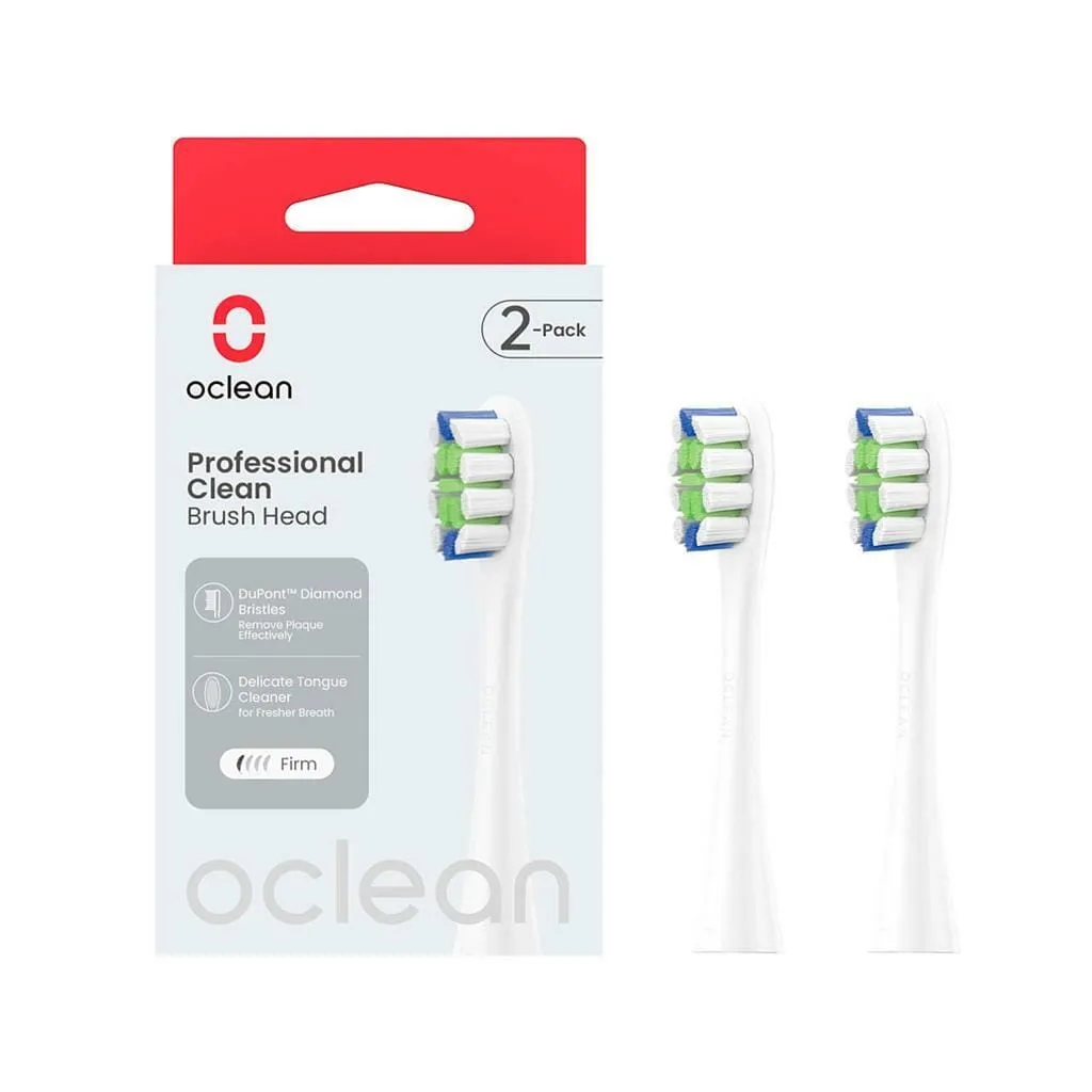  Oclean P1C1 W02 Professional Clean Brush Head White (2 шт) (6970810553765)