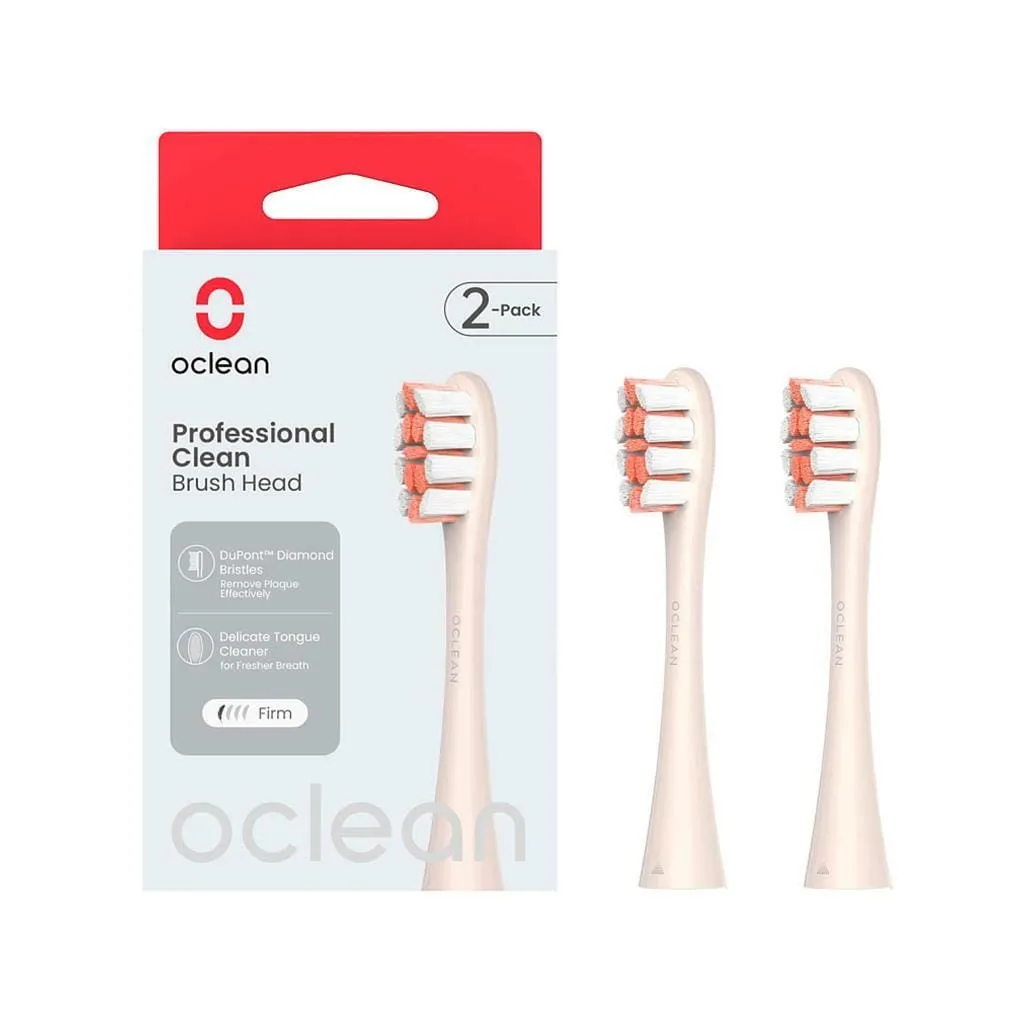 Насадка для зубної щітки Oclean P1C8 Brush Head Golden 2шт (6970810553970)