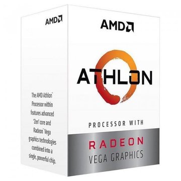 Процессор AMD ATH X2 200GE SAM4 BOX 35W 3200 (YD200GC6FBBOX)
