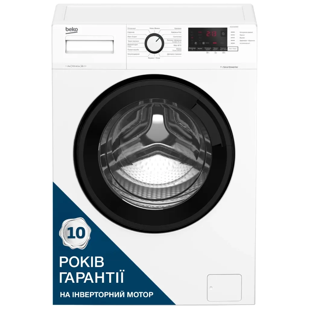  Beko WUE6612IXBW