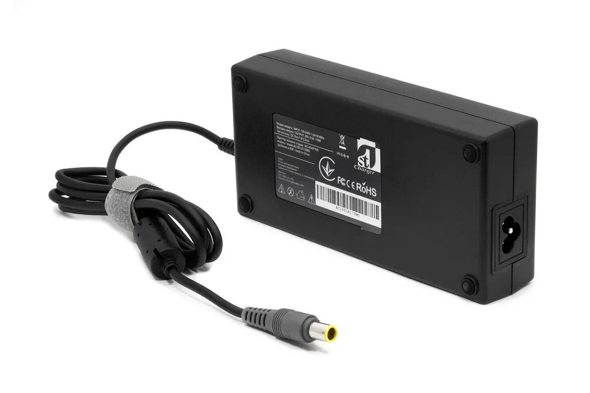 Блок питания для ноутбука 1StCharger for Lenovo 20V 170W 8.5A 7.9х5.5мм (AC1STLE170WD)