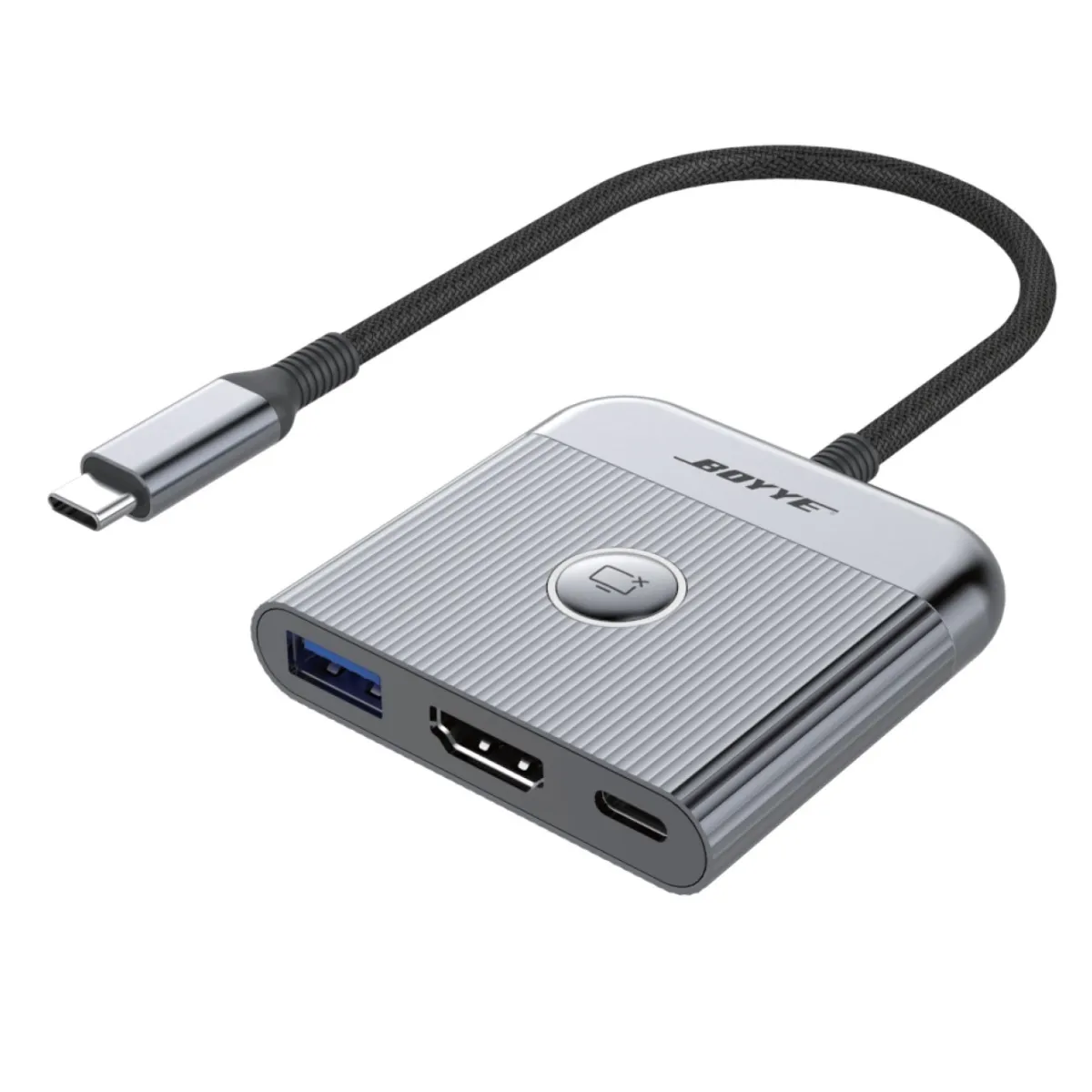 USB Хаб FrimeCom USB-C Boyye 3-in-1 (UC-321)