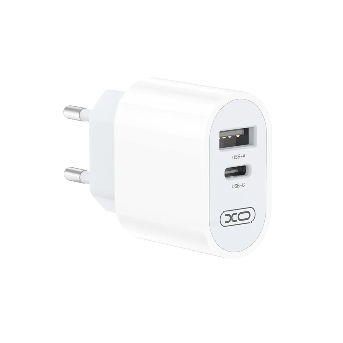 Зарядное устройство XO L97 (1USB-С, 1USB, 2.4А) White (L97.white)