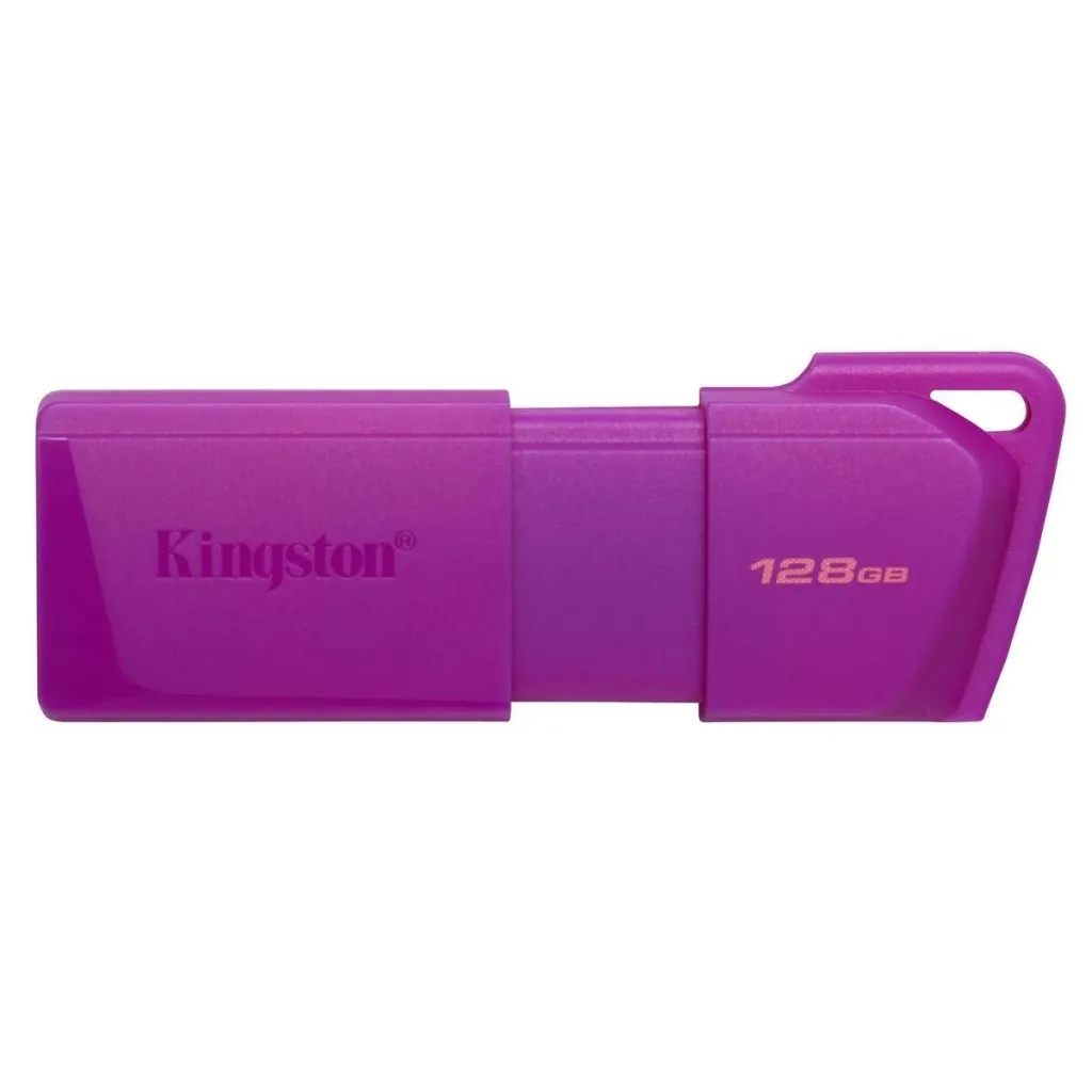 Флеш пам'ять USB Kingston 128GB DataTraveler Exodia M Purple USB 3.2 Gen 1 (KC-U2L128-7LN)