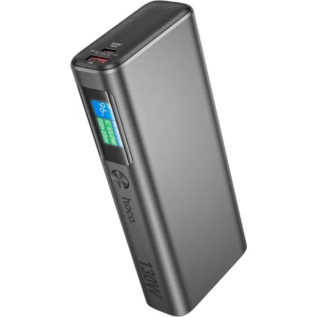 Внешний аккумулятор HOCO Q17B Electric 130W 20000mAh Space Gray (6942007628976)