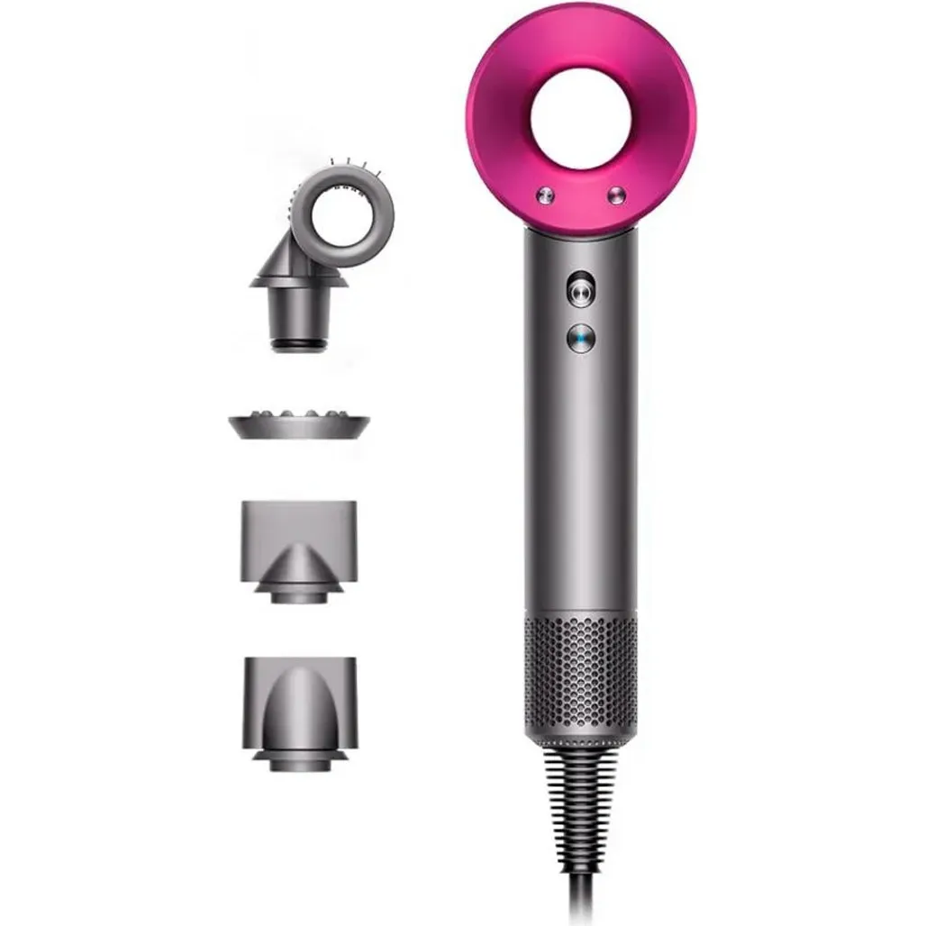 Фен Dyson HD15 Supersonic Nickel/Fuchsia (438985-01)