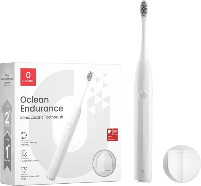 Зубна щітка Oclean Endurance Electric Toothbrush White (6970810552393)