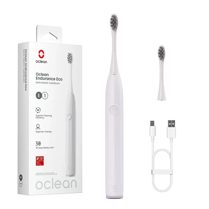  Oclean Endurance Eco Electric Toothbrush White (6970810553338)