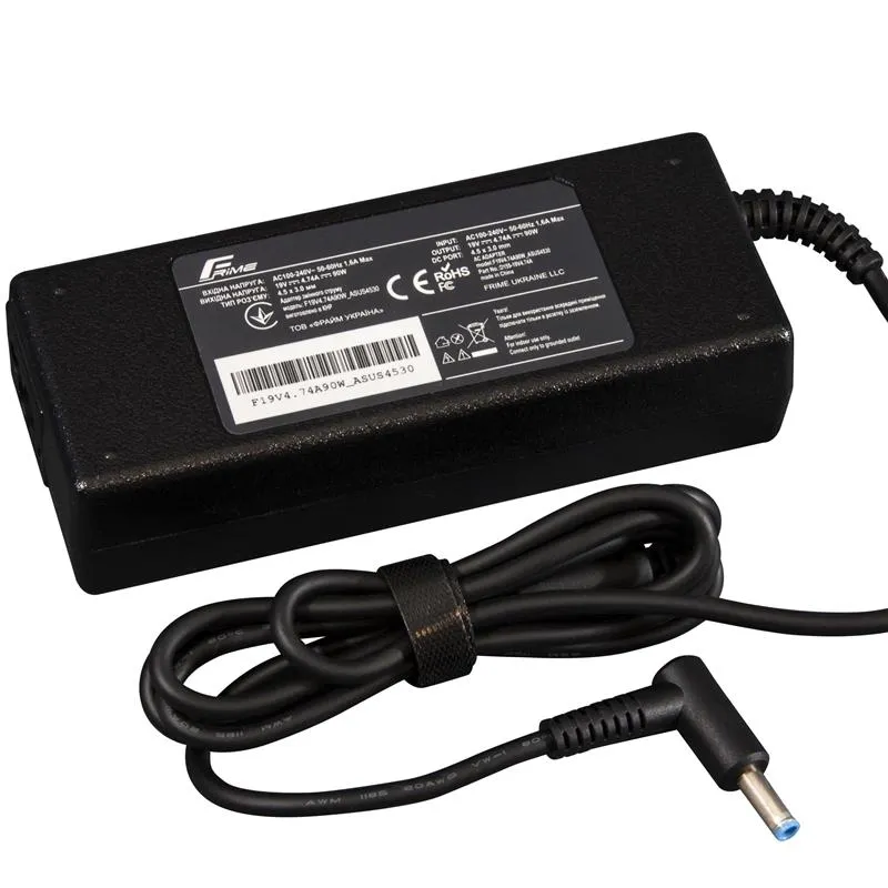 Блок питания для ноутбука Frime for Asus 19V 4.74A 90W 4.5x3.0мм + power cable (F19V4.74A90W_ASUS4530)