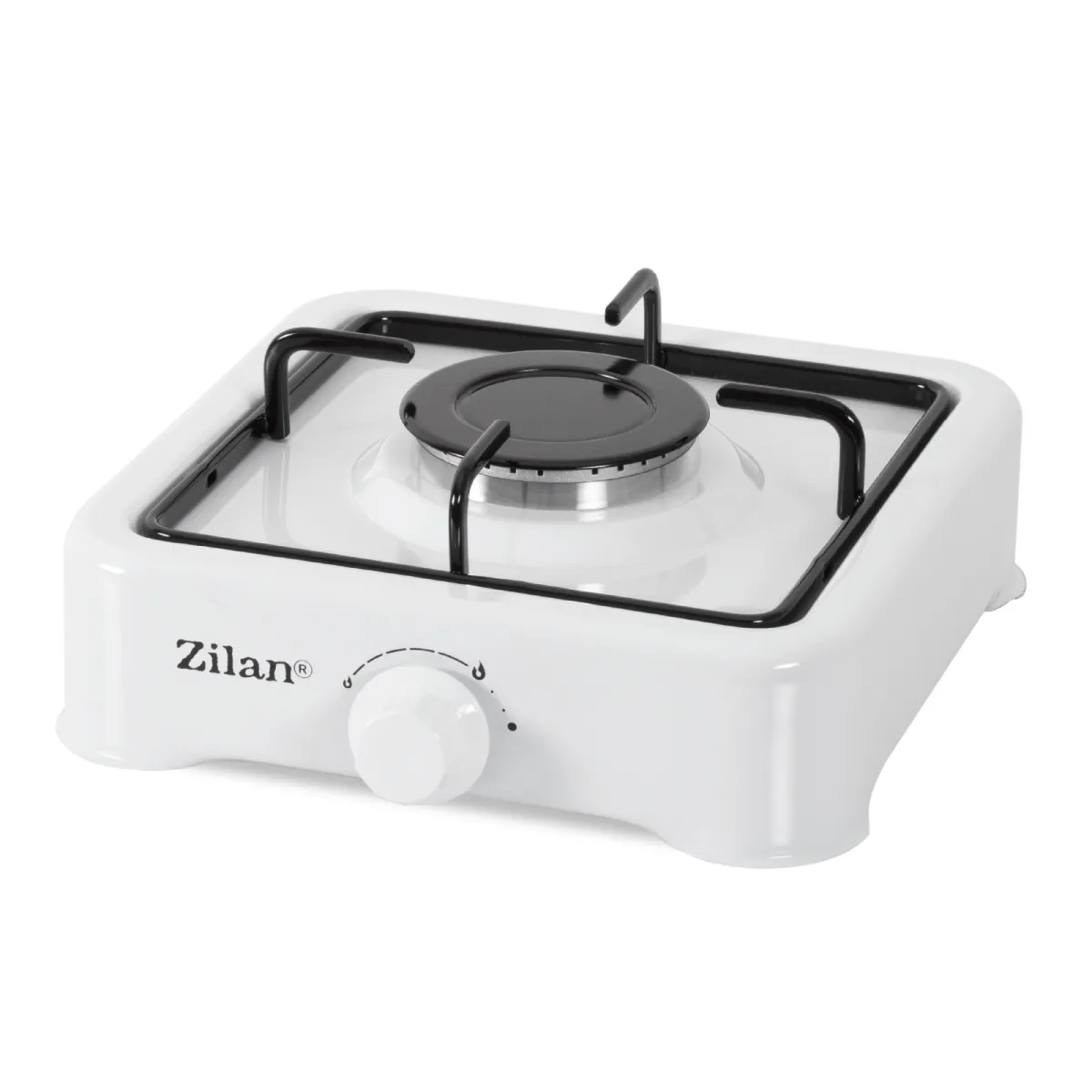 Настольная газовая плита Zilan ZLN0018 White