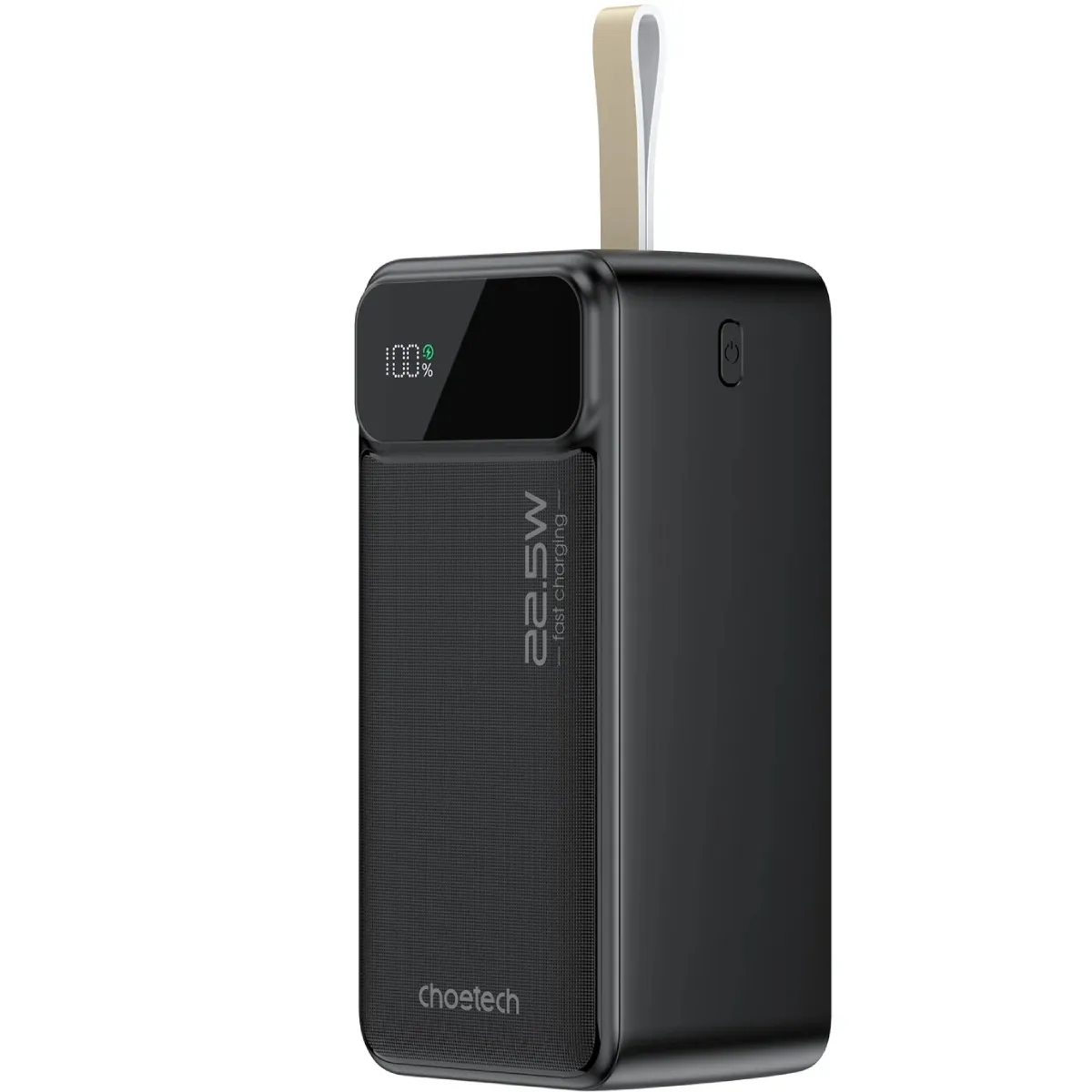 Внешний аккумулятор Choetech B732 50000mAh PD 22.5W Black (B732-ACBK)