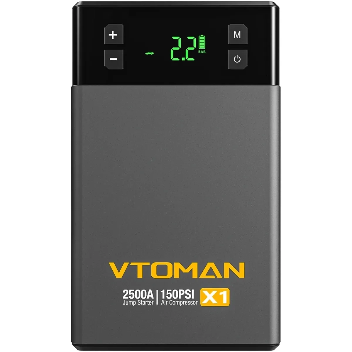 Пускозарядний пристрій Vtoman X1 Jump Starter 2500A with Air Compressor