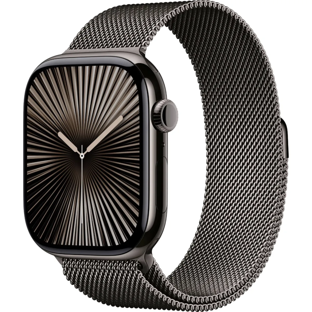 Смарт-часы Apple Watch Series 10 GPS + Cellular 46mm Slate Titanium Case with Slate Milanese Loop - M/L (MWYW3)