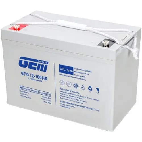 Акумуляторна батарея для ДБЖ GEM Battery 12V, 100A, GEL (GPG 12-100) 