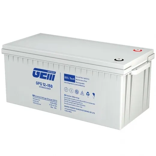 Акумуляторна батарея для ДБЖ GEM Battery 12V, 150A, GEL (GPG 12-150) 