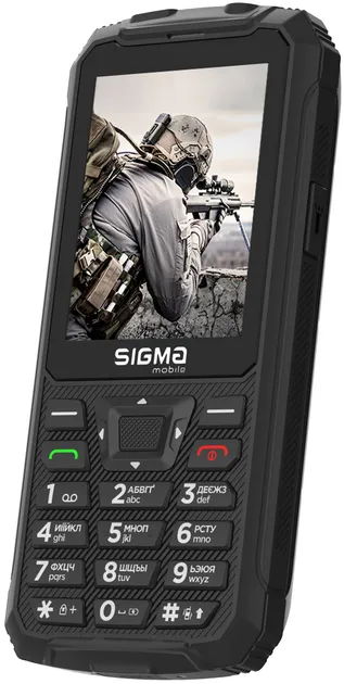 Мобільний телефон Sigma mobile X-treme PR68 Type-C Black