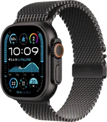 Смарт-годинник Apple Watch Ultra 2 GPS + Cellular 49mm Black Titanium Case with Black Titanium Milanese Loop - M (MX5U3)