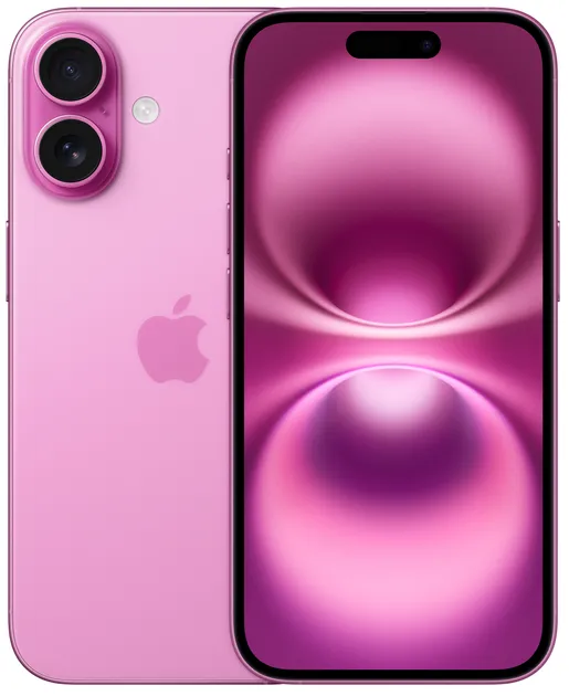 Смартфон Apple iPhone 16 256GB Pink (MYEG3)