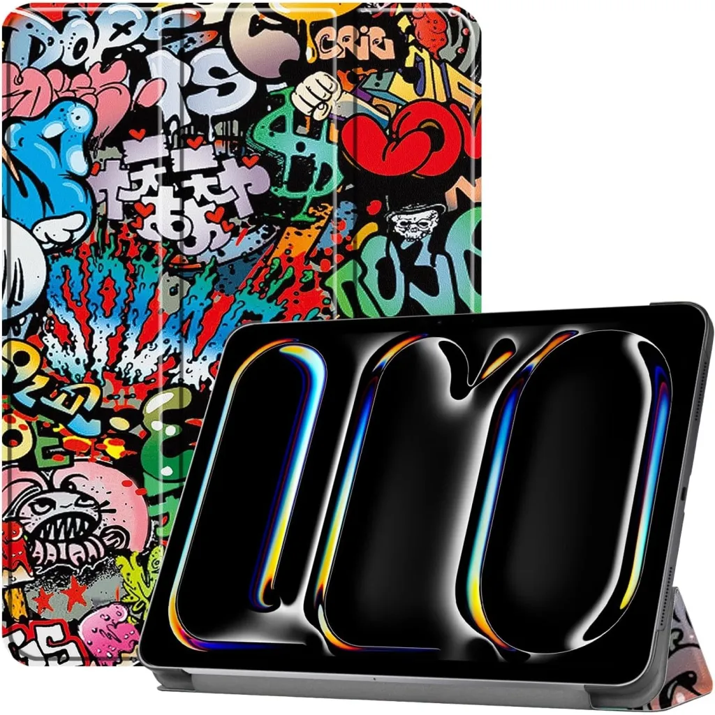 Чехла для планшета BeCover Smart Case Apple iPad Pro 11" M4 2024 Graffiti (711637)