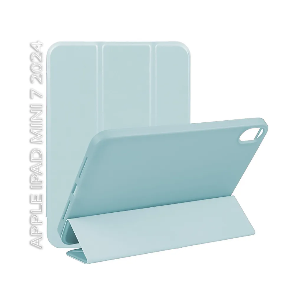 Чехла для планшета BeCover Tri Fold Hard TPU Apple iPad Mini 7 2024 Light Blue (712447)