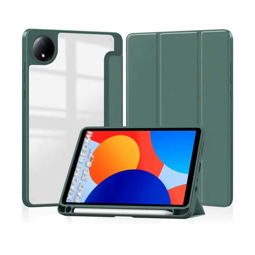 Чехла для планшета BeCover Soft Edge TPU Xiaomi Redmi Pad SE 8.7" Dark Green (712566)