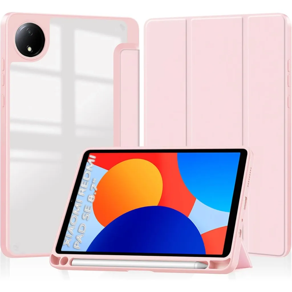 Чехла для планшета BeCover Soft Edge TPU Xiaomi Redmi Pad SE 8.7" Pink (712570)