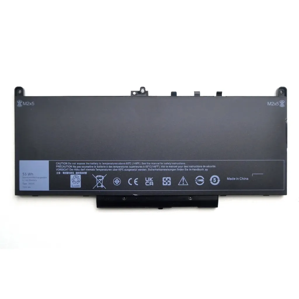 Аккумулятор для ноутбука Dell Latitude E7470 J60J5, 55Wh, 4cell, 7.6V, Li-ion AlSoft (A47995)