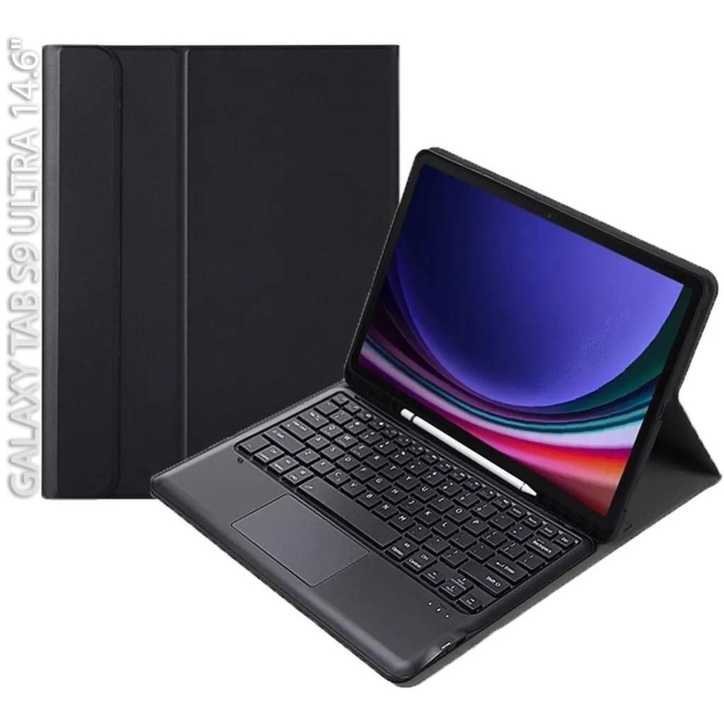 Чохол для планшета BeCover Keyboard+TouchPad Samsung Tab S9 Ultra 5G (SM-X910/SM-X916B) 14.6" Black (712367)