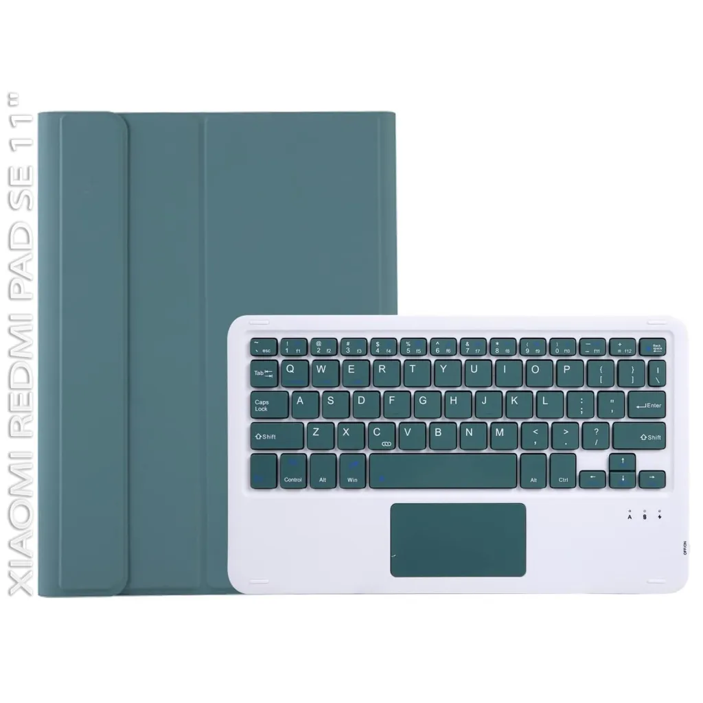 Чохол для планшета BeCover Keyboard+TouchPad Xiaomi Redmi Pad SE 11" Dark Green (712397)