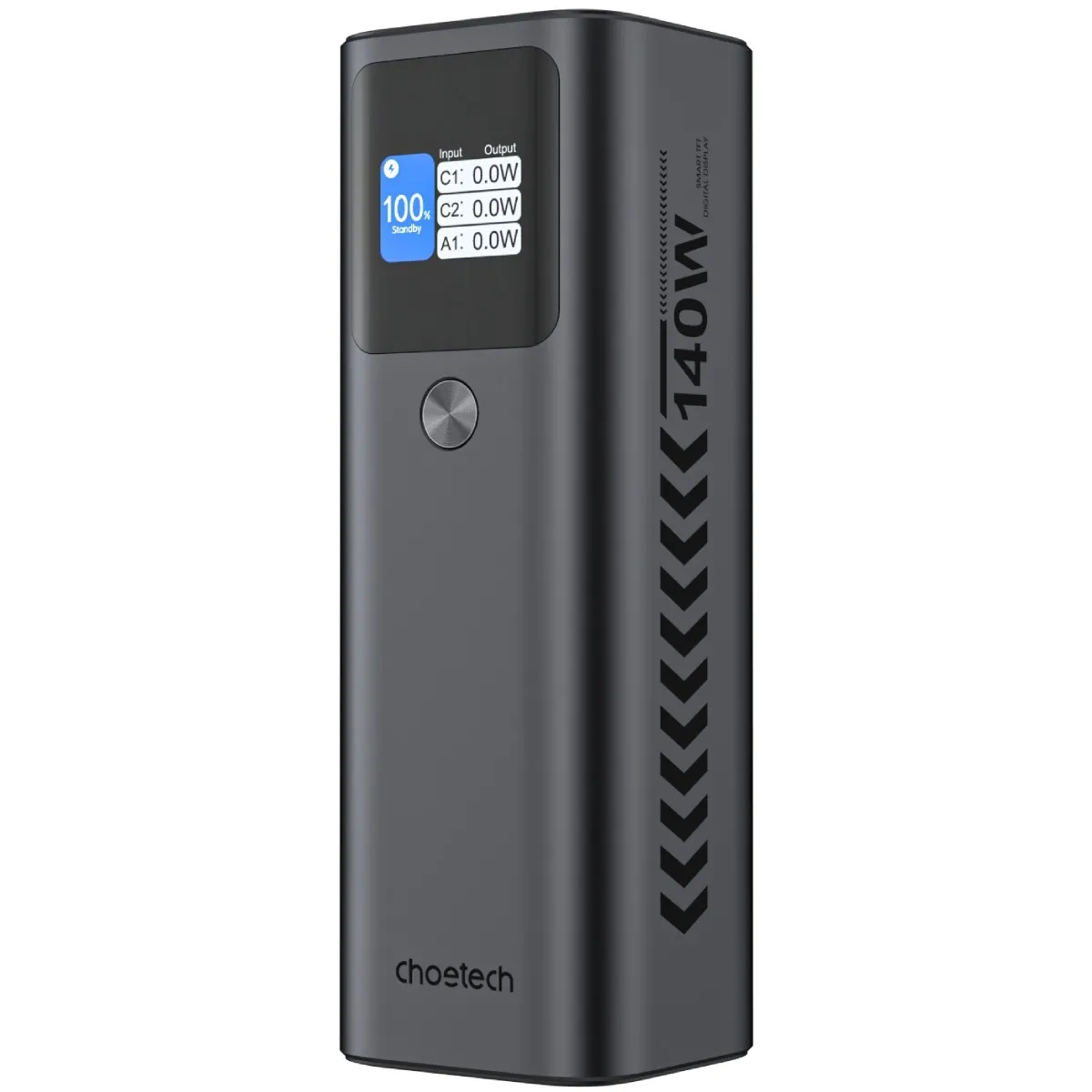 Внешний аккумулятор Choetech B670 25200mAh 140W (B670-CCGY) Black