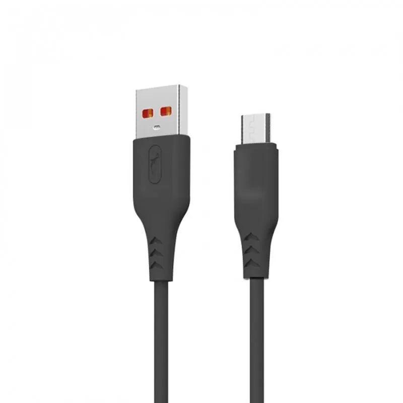 Кабель синхронизации SkyDolphin S61V USB - мicro USB (M/M), 1 м, Black (SDUSB-000448)