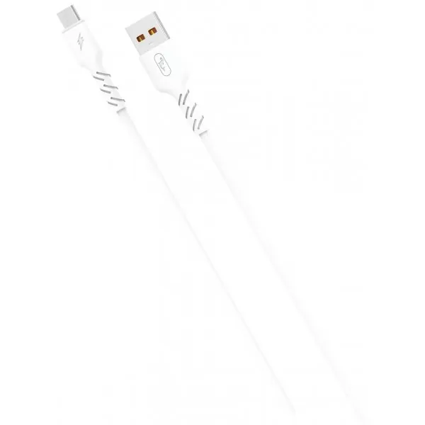 Кабель синхронизации SkyDolphin S07V TPE High Elastic Line USB - micro USB (M/M), 1 м, White (SDUSB-000597)