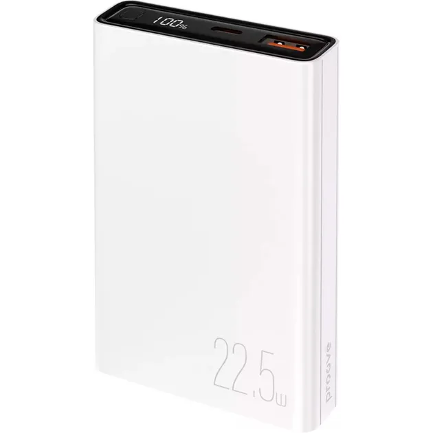 Внешний аккумулятор Proove Hyper Flux 10000mAh 22.5W White (PBH120120002)