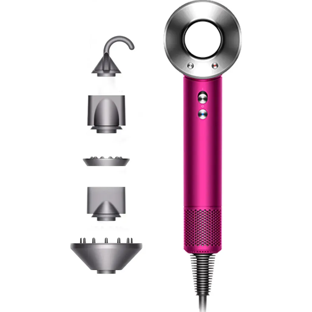 Фен Dyson Supersonic HD08 Fuchsia/Nickel (390286-01) CN