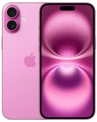 Смартфон Apple iPhone 16 128GB Pink (eSim) (MYAR3)