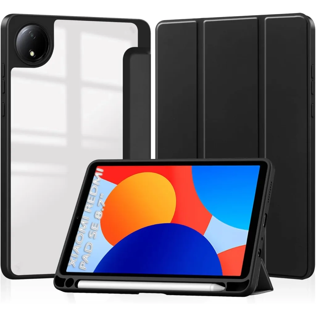 Чехла для планшета BeCover Soft Edge TPU Xiaomi Redmi Pad SE 8.7" Black (712564)