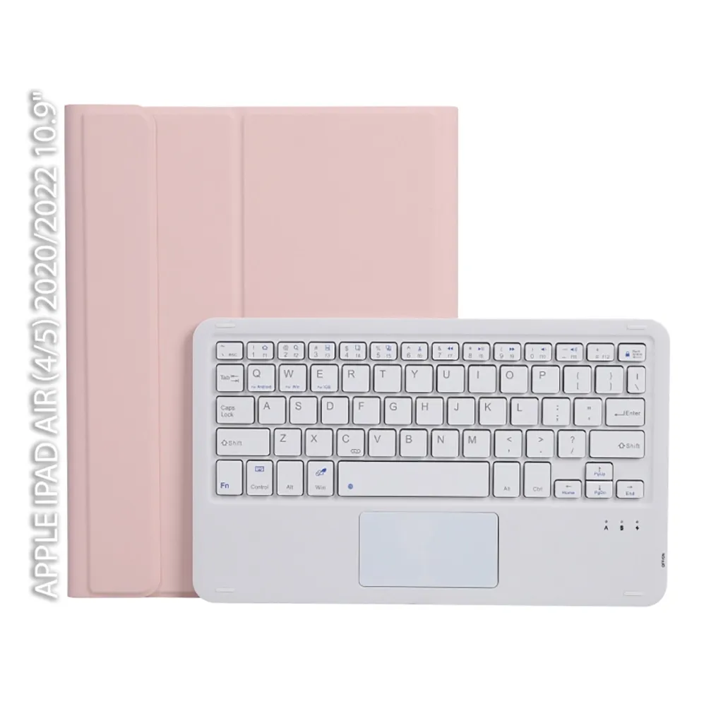 Чохол для планшета BeCover Keyboard+TouchPad Apple iPad Air (4/5) 2020/2022 10.9" Pink (712373)