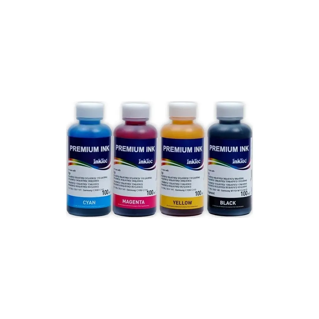 Чорнило InkTec Epson L800, 4*1л, BCMY (E0017-4SET1L)