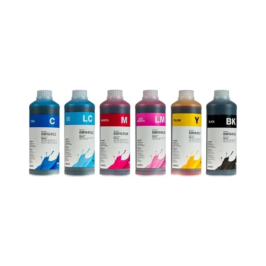 Чорнило InkTec Epson R270/290 RX590/610/690 6*1L, B/C/LC/M/LM/Y (E0010-6SET1L)