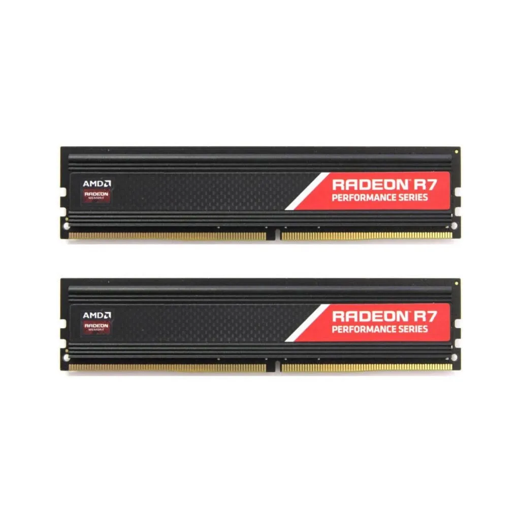 Оперативна пам'ять DDR4 16GB (2x8GB) 2666 MHz Radeon R7 AMD (R7S416G2606U2K)