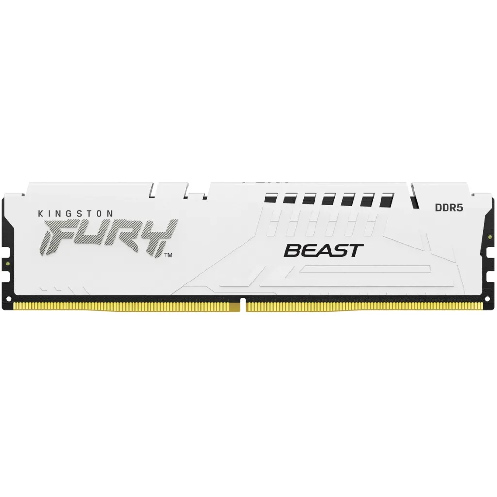 Оперативная память DDR5 32GB 5200 MHz Beast EXPO White Kingston Fury (ex.HyperX) (KF552C36BWE-32)