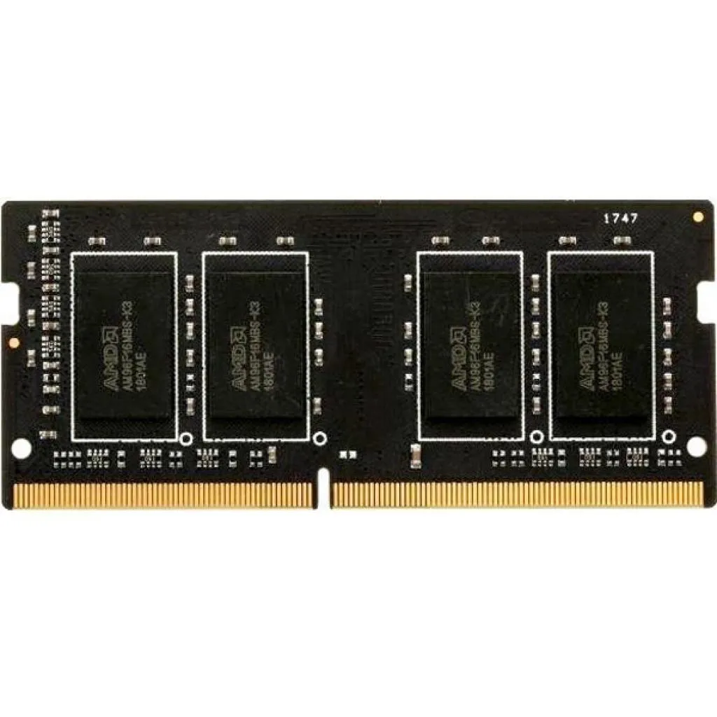 Оперативная память для ноутбука SoDIMM DDR4 4GB 2666 MHz AMD (R744G2606S1S-U)