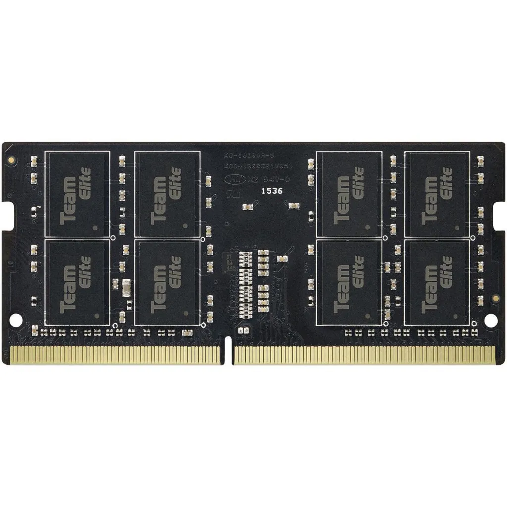 Оперативна пам'ять для ноутбука SoDIMM DDR4 8GB 3200 MHz Team (TED48G3200C22-S01)