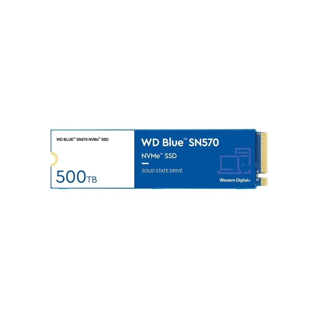 SSD диск M.2 2280 500GB SN570 WD (WDS500G3B0C)