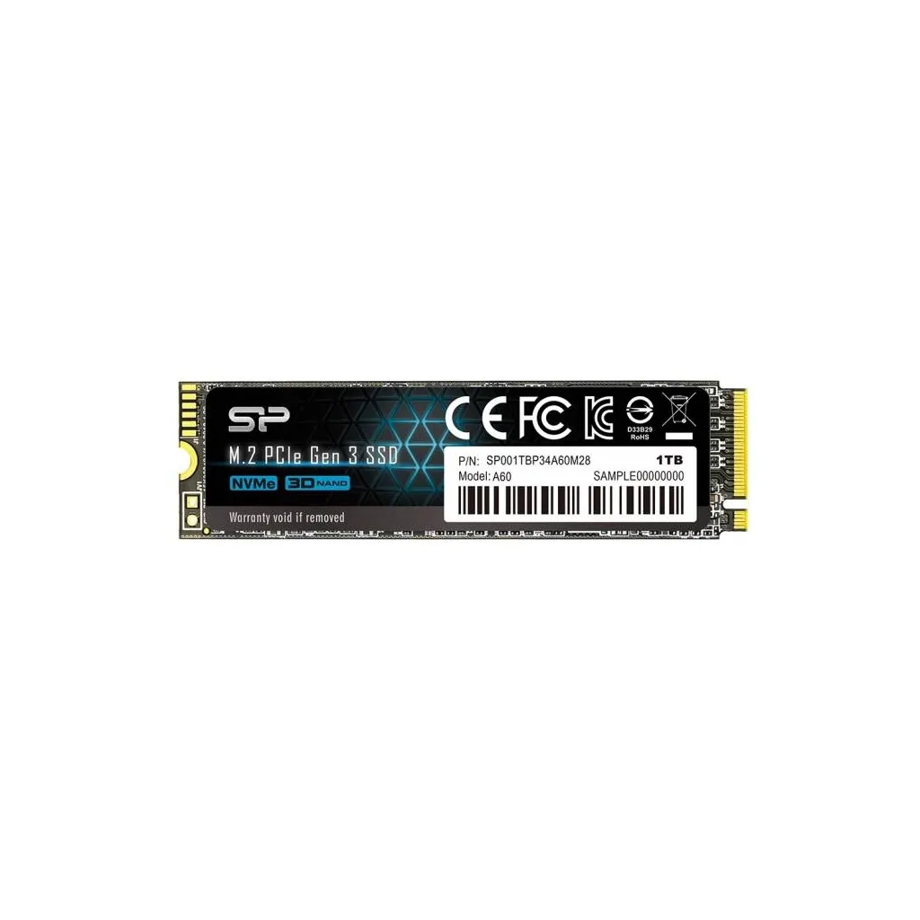 SSD диск M.2 2280 1TB Silicon Power (SP001TBP34A60M28)