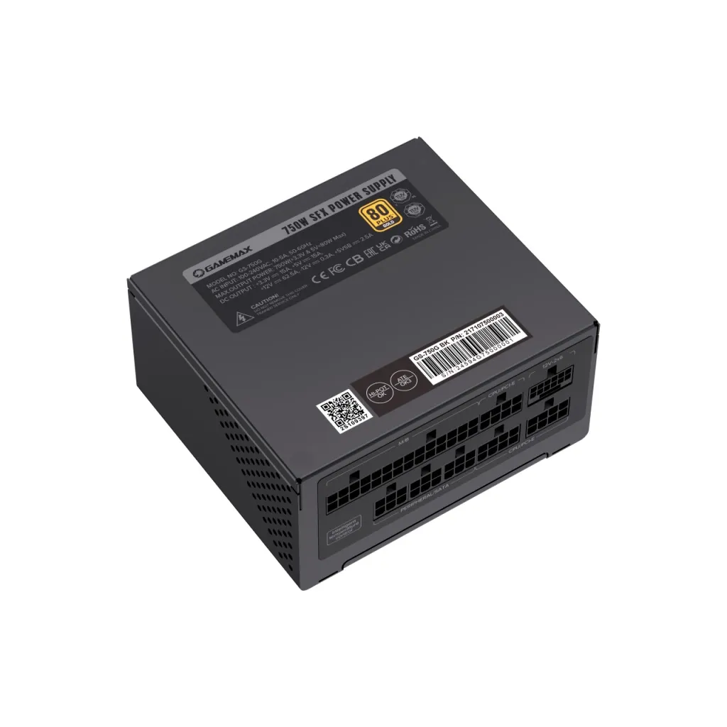 Блок питания Gamemax 750W (GS-750G Black)