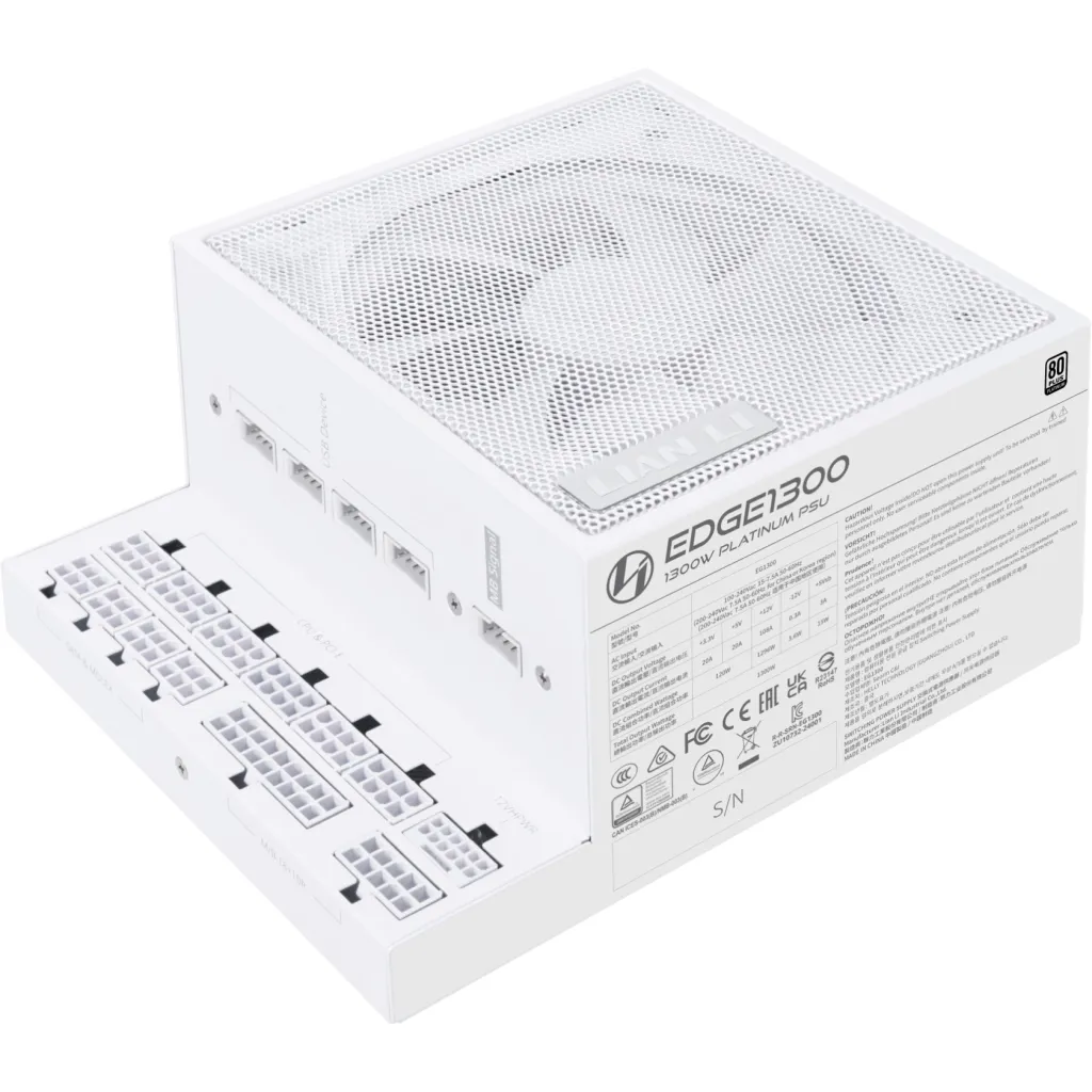 Блок питания Lian Li 1300W EDGE1300 White (G9P.EG1300.WE00.EU)