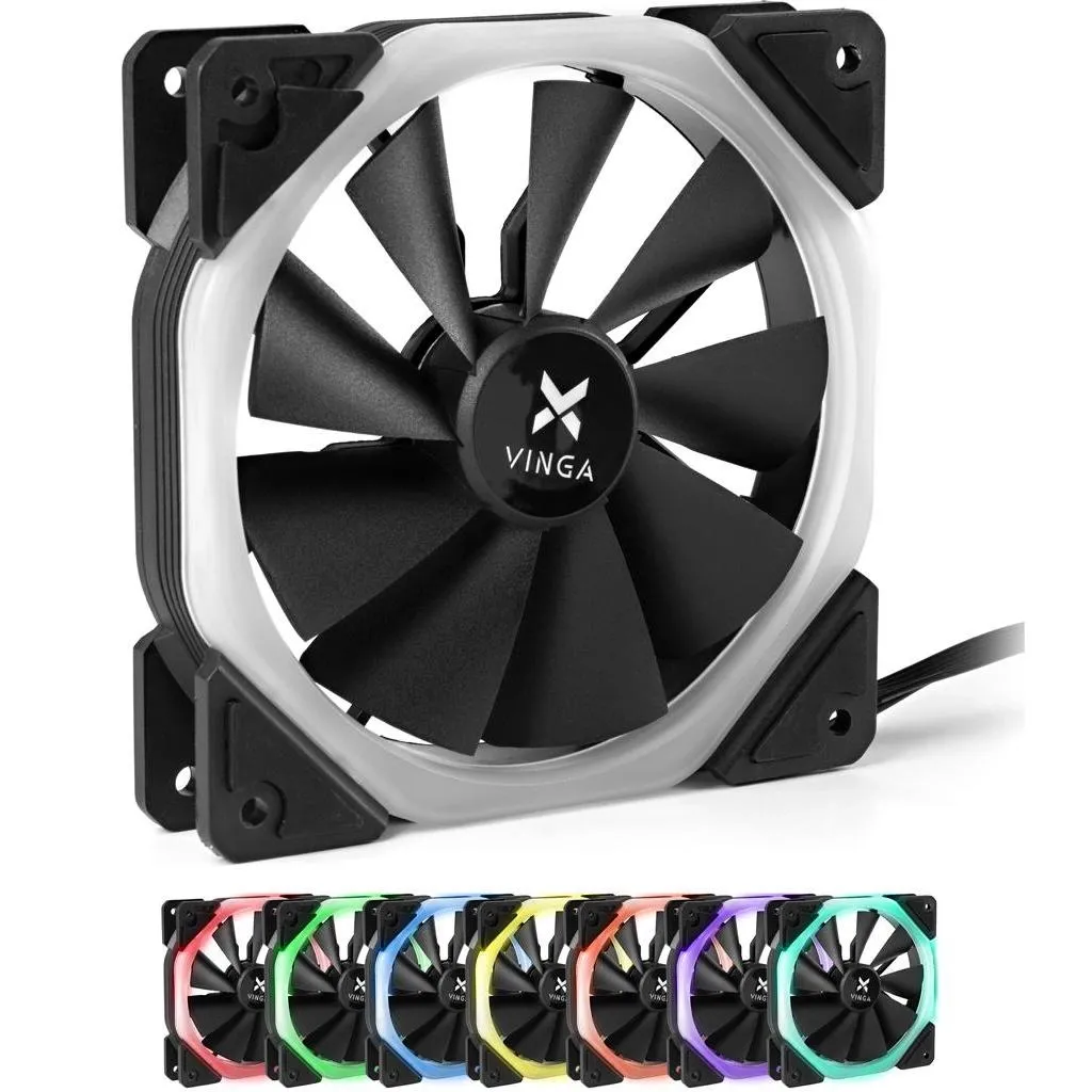 Вентилятор для корпуса Vinga RGB fan-03