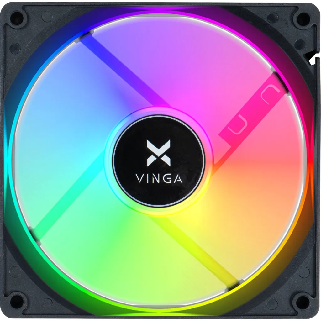 Вентилятор для корпуса Vinga RGB fan-10