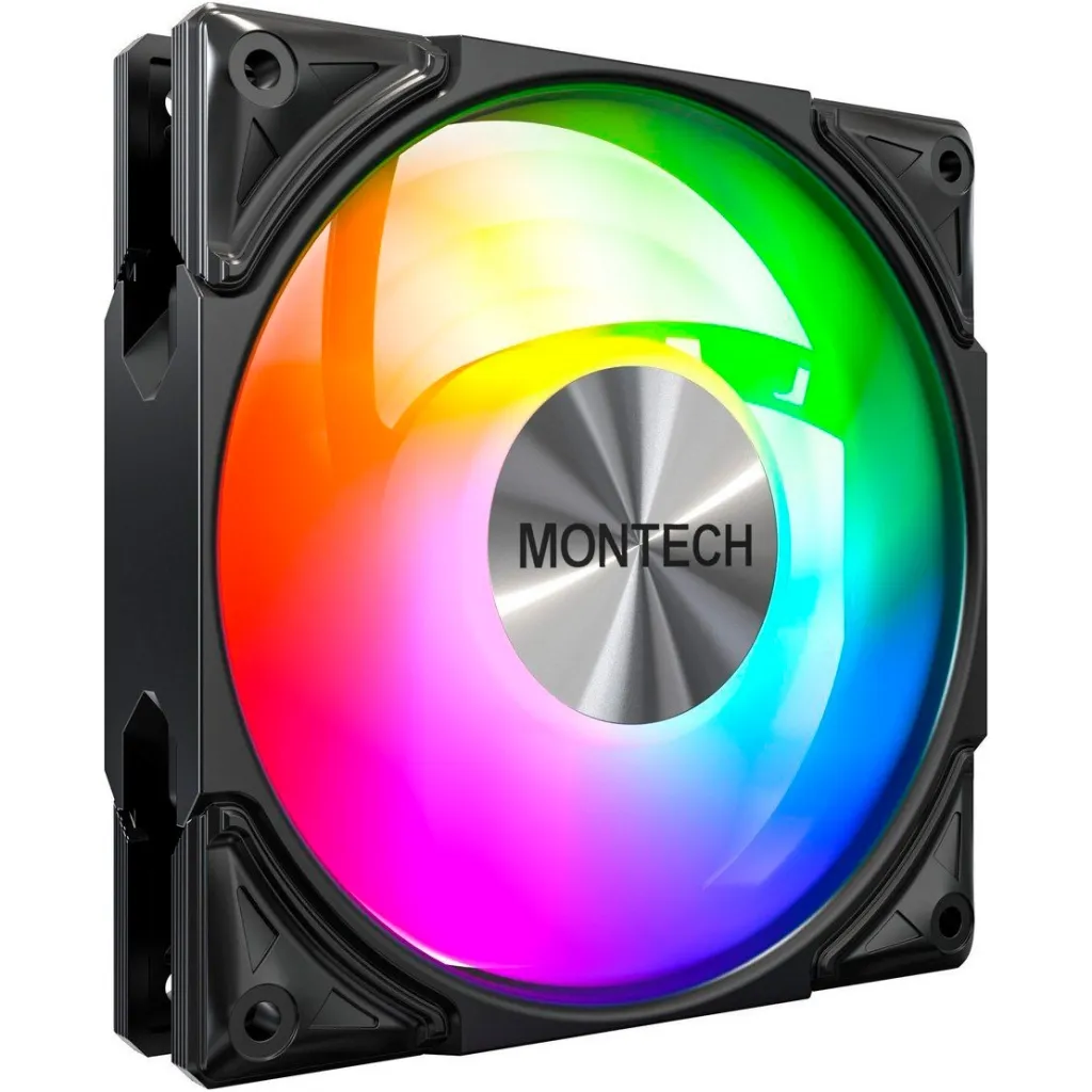 Вентилятор для корпуса MONTECH METAL PRO 12 ARGB PWM BLK